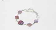 bracelet dégradé violet